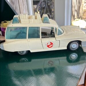 Ghostbusters Cream Toy Car, As is